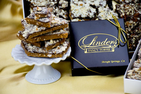 Linders Semi Sweet Fancy Toffee Box